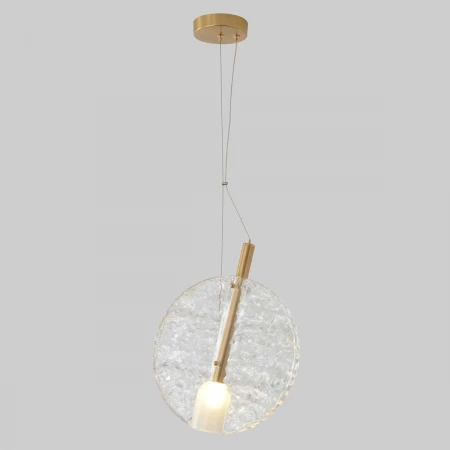 Светильник подвесной Crystal Lux FROZEN SP1 BRASS