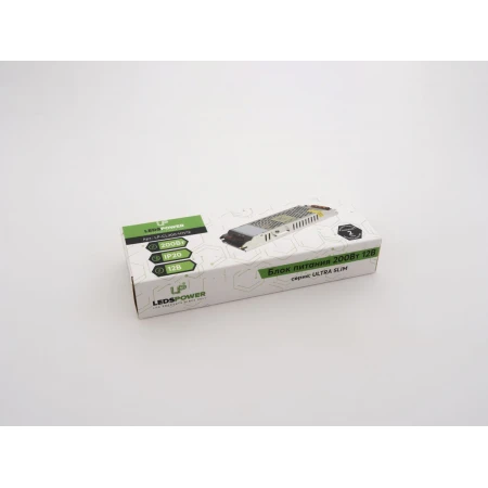 Блок питания LEDS POWER 200Вт 12В ULTRA SLIM 000855