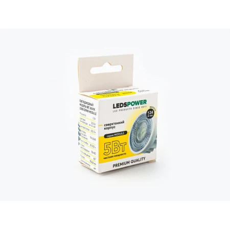 Светодиодный модуль LEDS POWER 5Вт 3000К 220В серия MODULE 007748