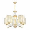 Подвесная люстра Arte Milano Florentia-3387 303387/5 Wh/Gd
