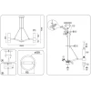 Подвесная люстра Ambrella light High Light LH55114