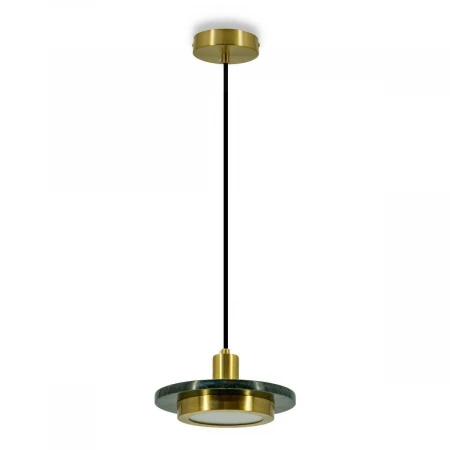Подвесной светильник Lightera Croix LE129L-20GRA, LED, Зеленый