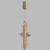 Подвесной светодиодный светильник Crystal Lux Quasar SP14W Led Amber