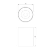 Потолочный светодиодный светильник Elektrostandard Primo 25116/LED a069415