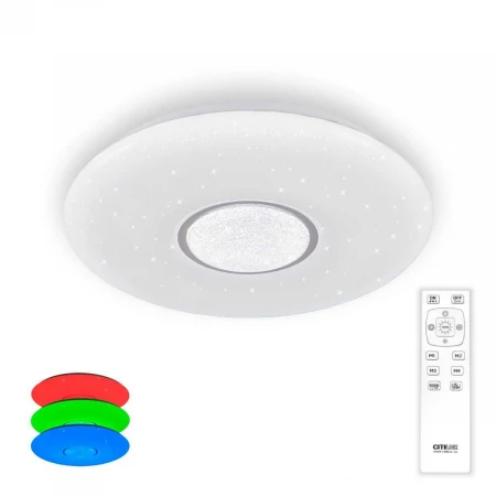 Потолочный светодиодный светильник Citilux Санта CL723330G