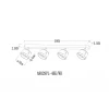 Спот Arte Lamp Amaks A8028PL-4BK