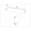 Трековый светодиодный светильник Ambrella Light Track System Magnetic 220V GL1211