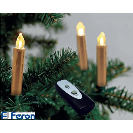 Новогоднее украшение на елку "свечи", lt120