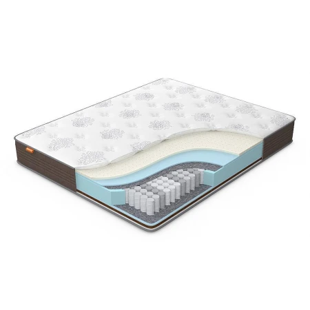 Матрас двуспальный Comfort Duos Middle/Hard (Brown) 2000х1600