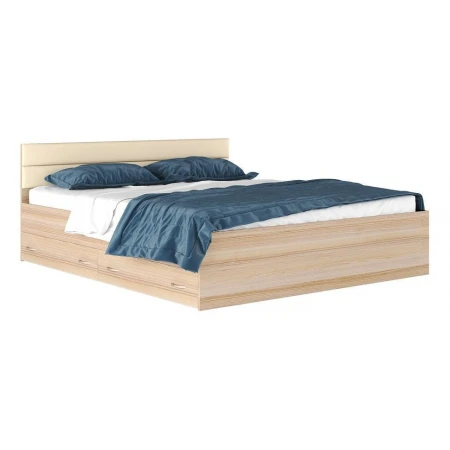 Кровать двуспальная Виктория-МБ с матрасом 2000x1800