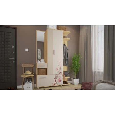 Стенка для прихожей Барселона-3