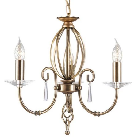 Люстра Elstead Lighting AG3 AGED BRASS AEGEAN