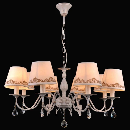 Люстра Natali Kovaltseva Biarritz 70038-8C IVORY GOLD Biarritz