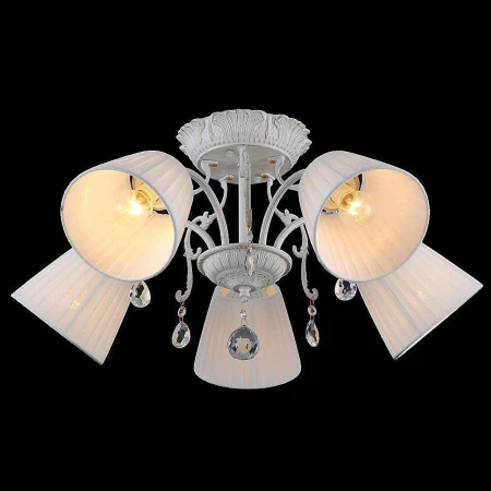 Люстра Natali Kovaltseva 75016-5C WHITE MAJESTIC I