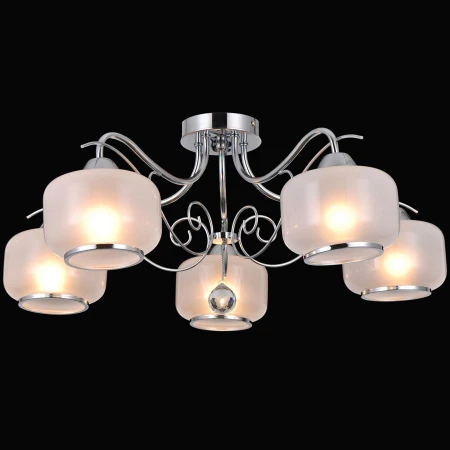 Люстра Natali Kovaltseva 75049/5C CHROME Kotera