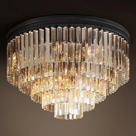 Светильник BLS 30489 1920s Odeon Glass Fringe Chandelier