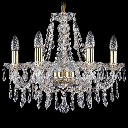 Хрустальная люстра Bohemia Ivele Crystal 1403/6/160/G