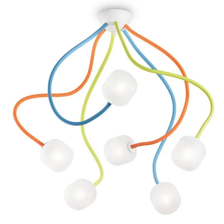 Светильник для детской Ideal Lux OCTOPUS PL6 COLOR