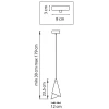 Подвесной светильник Lightstar Cone 757010