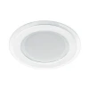 Встраиваемый светодиодный светильник Arlight LT-R160WH 12W Warm White 120deg 016571