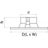 Встраиваемый светильник Lightstar Domino Quadro 214507