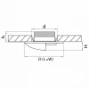 Встраиваемый светодиодный светильник Lightstar Lumina 212147